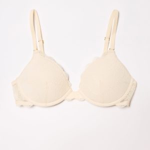All Over Lace Lift Up Bra Sand