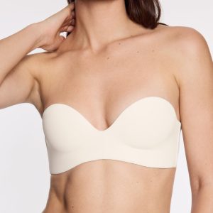 Boost Lift Up Strapless Bra Ecru