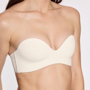 Boost Lift Up Strapless Bra Ecru