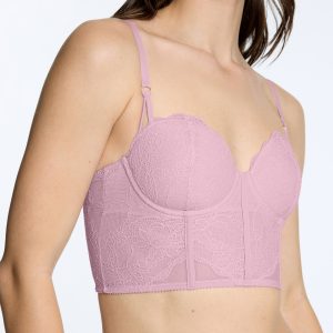Lace Corset Top Peony