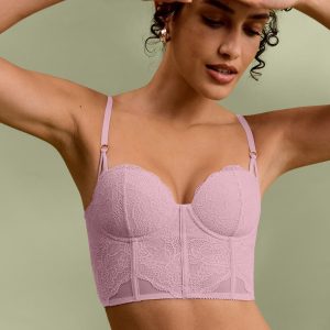 Lace Corset Top Peony