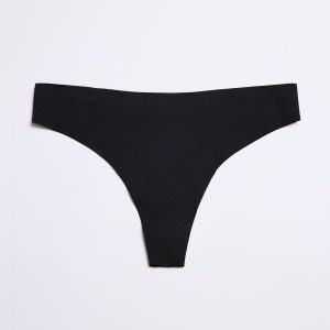 No Show Thong Black