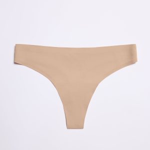 No Show Thong Fawn