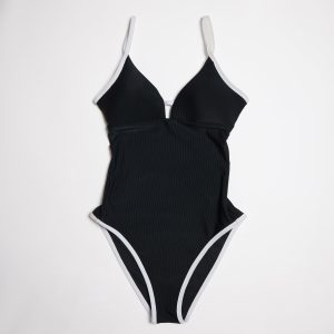 Limitless One Piece Ribbed Jet