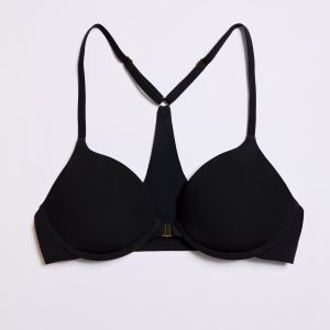 Racerback Lift Up Bra Black