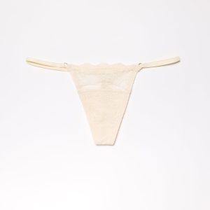 Lace String Thong Sand