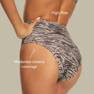 High Waisted Bikini Bottom Smooth Bungalow