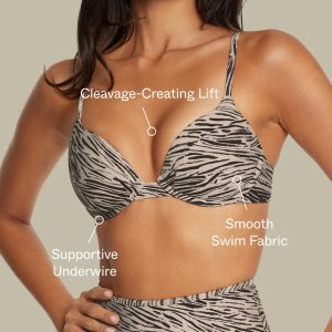 Lift Up Bikini Top Smooth Bungalow