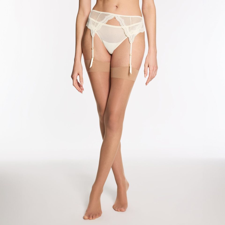 MeMo?? Thigh High Stockings Nude