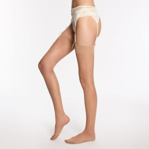 MeMo?? Thigh High Stockings Nude