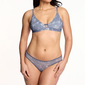 Fine Mesh Bikini Marbled Sky